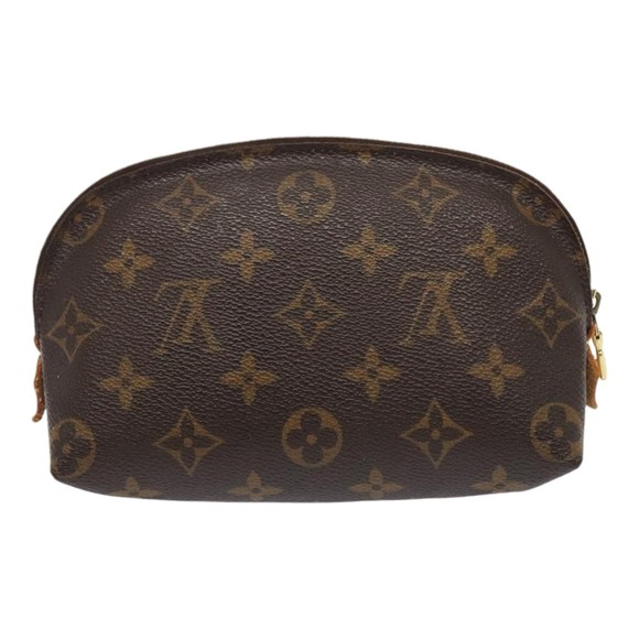 LOUIS VUITTON Monogram Pochette Cosmetic PM Cosmetic Pouch M47515 LV Auth 92242 - Picture 2 of 16